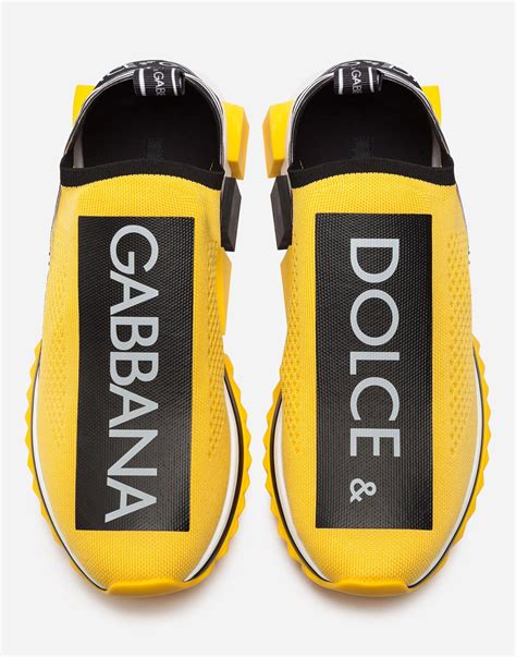 dolce gabbana sorrento yellow|dolce gabbana sneakers women's.